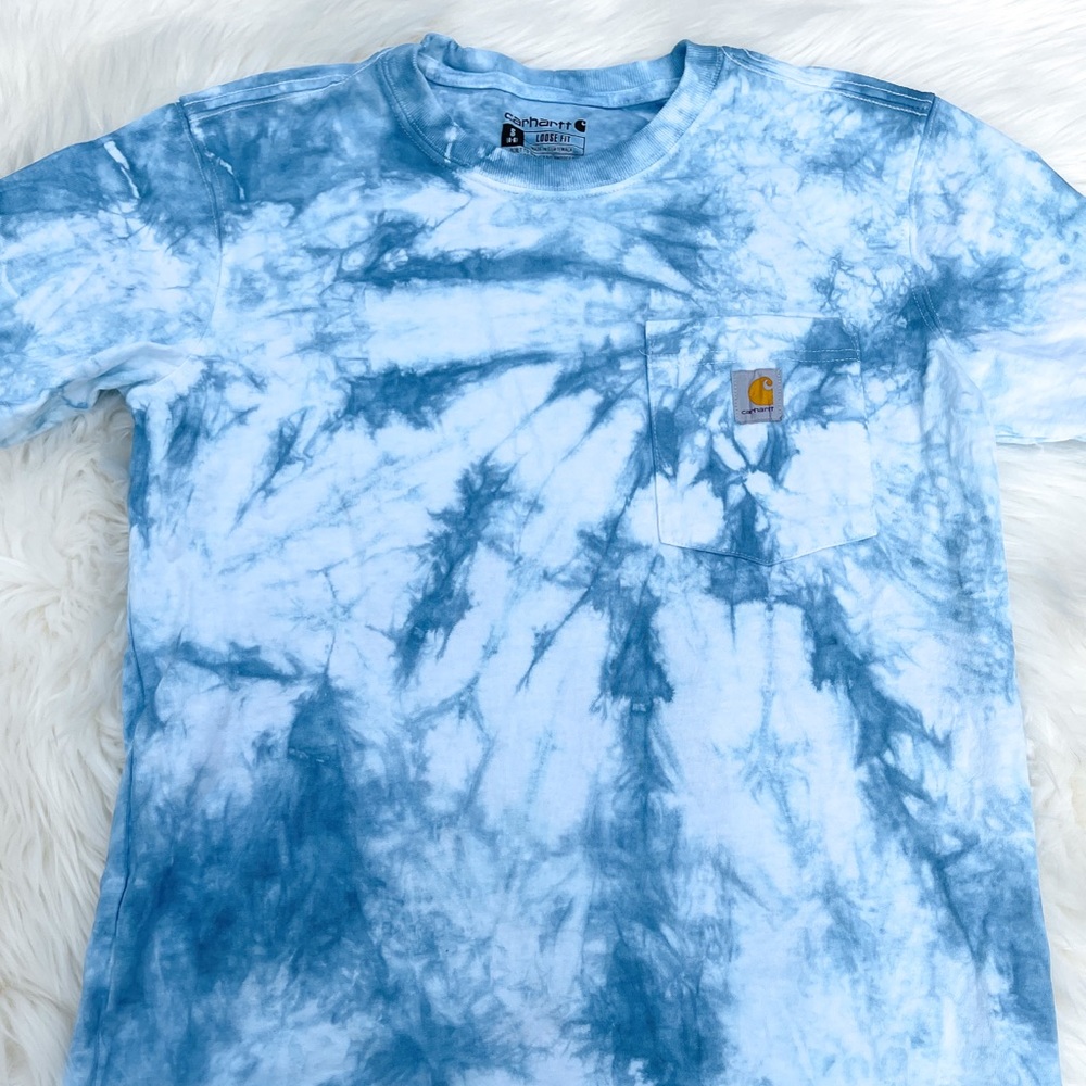 Carhartt Tie Dye T-Shirt (Capri) Women sizing
